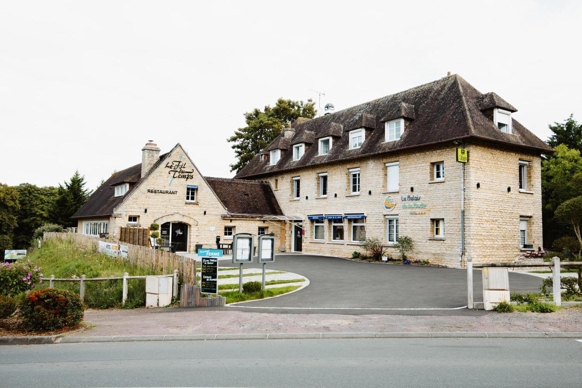 Logis Hotel Le Relais De La Poste Restaurant Le Fil Du Temps Thury-Harcourt-le-Hom Kültér fotó